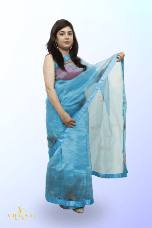 Elegant Fantasy Diva Organza Saree