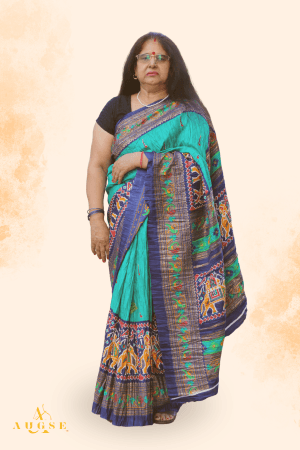 Vibrant Bikaneri Beats Bandhani Saree